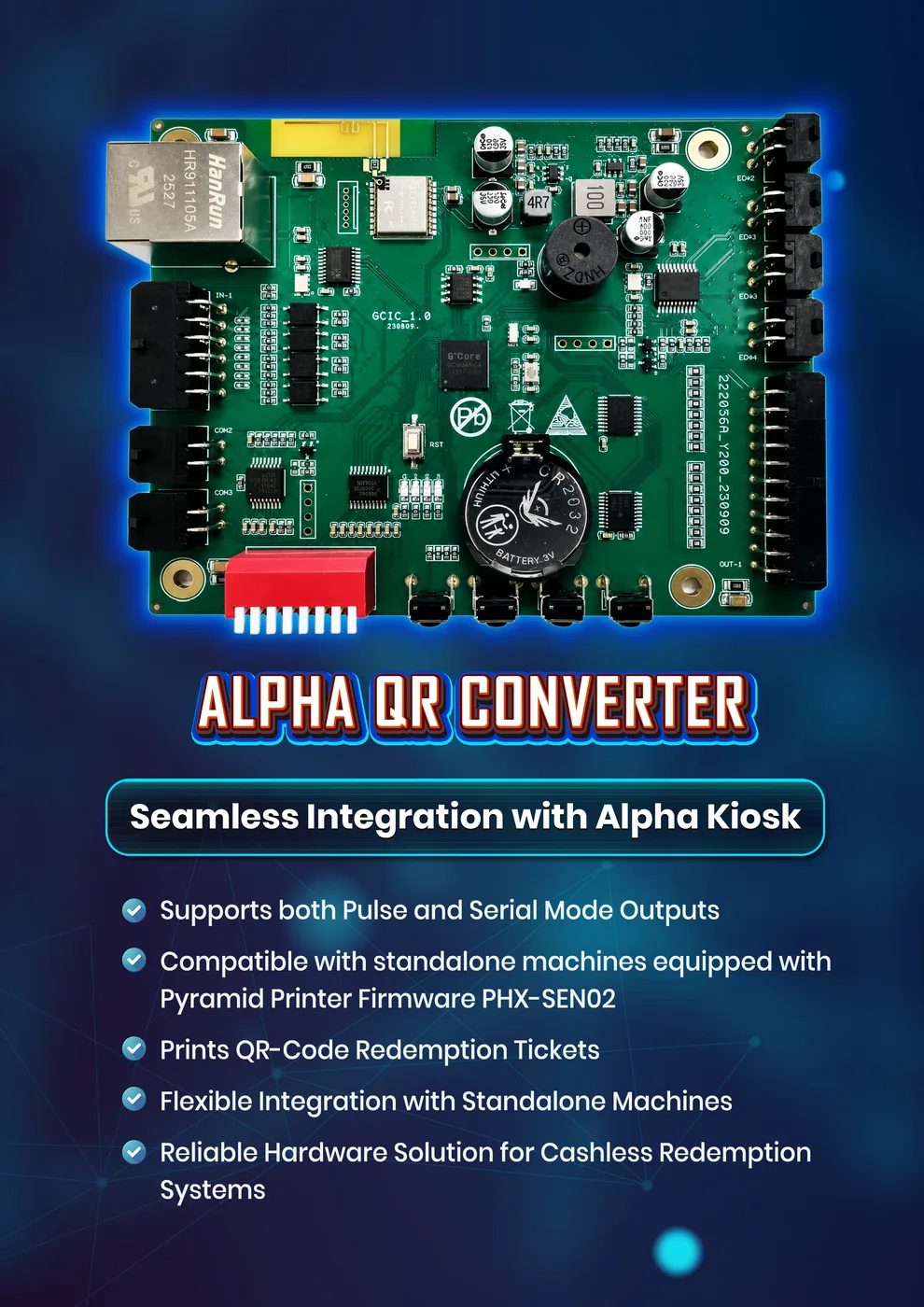 Alpha Redemption Kiosk cash redemption system - detail image 2