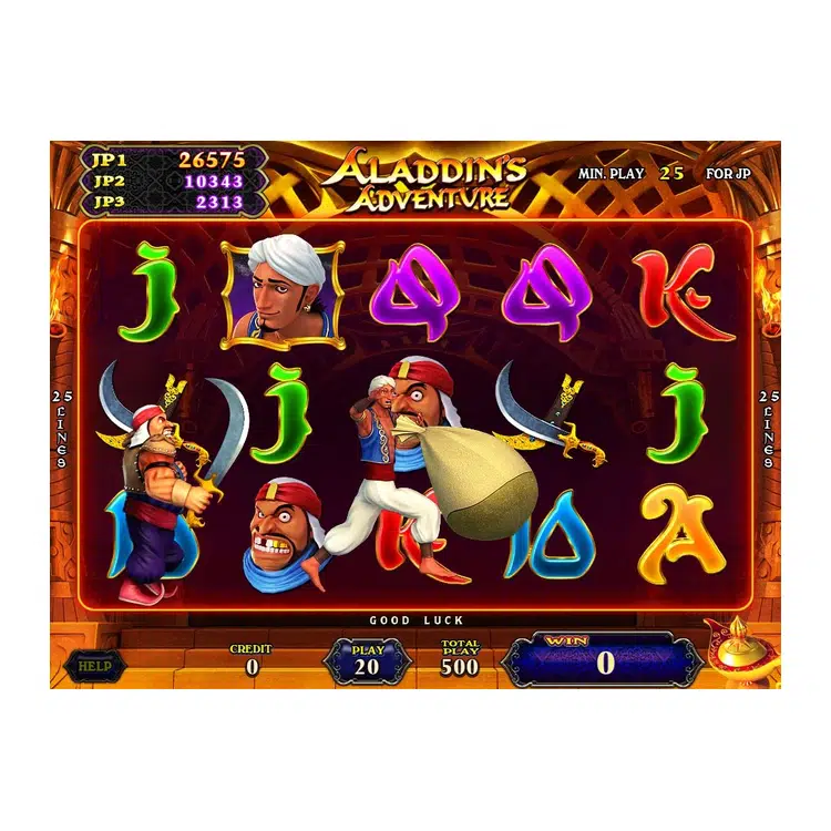 Aladdin’s Adventure / A 25 Line game by IGS — product gallery image 2.