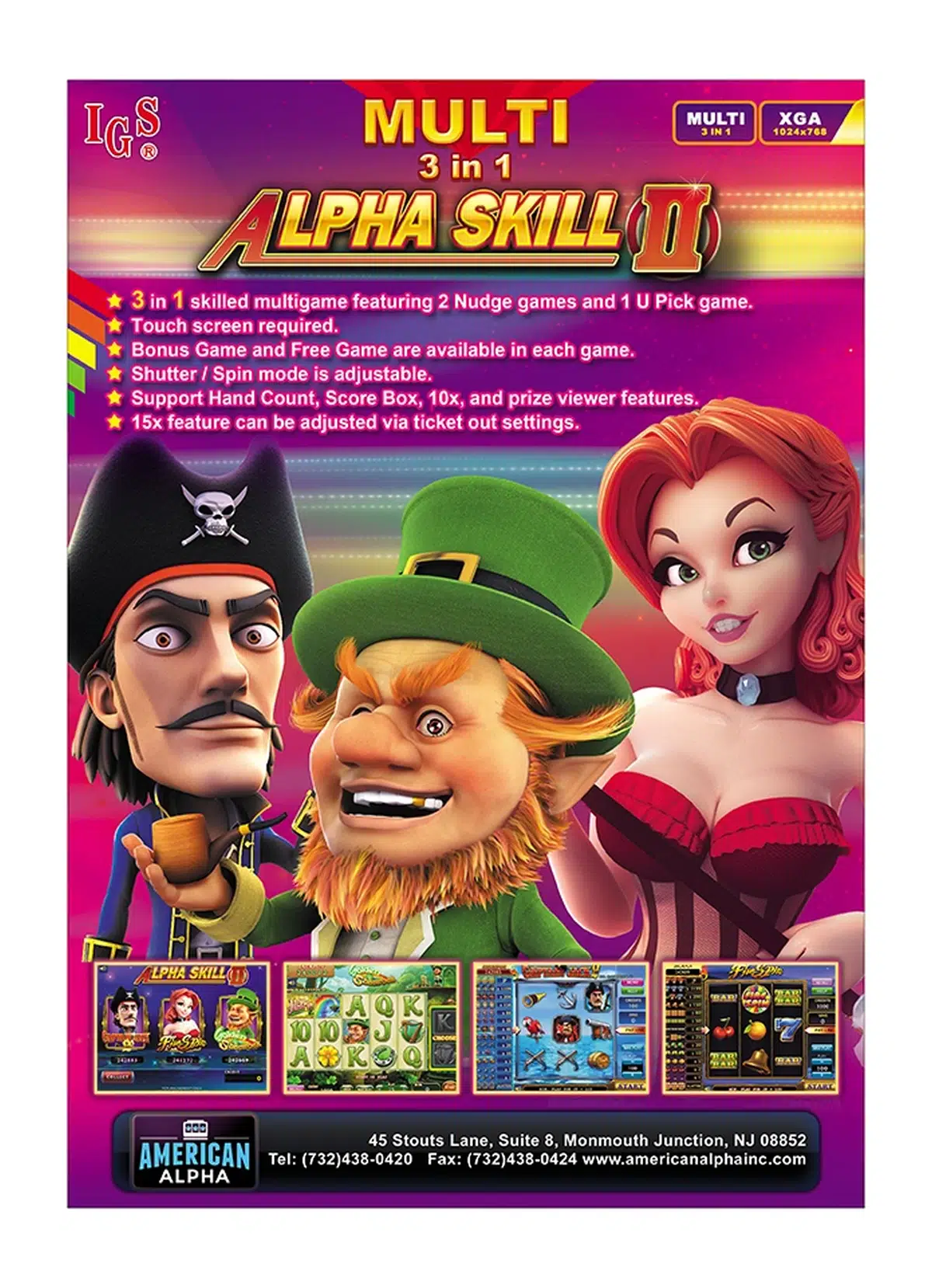 Alpha Skill 2 / Skill Nudge / U Pick Multigame — game feature detail image 20.