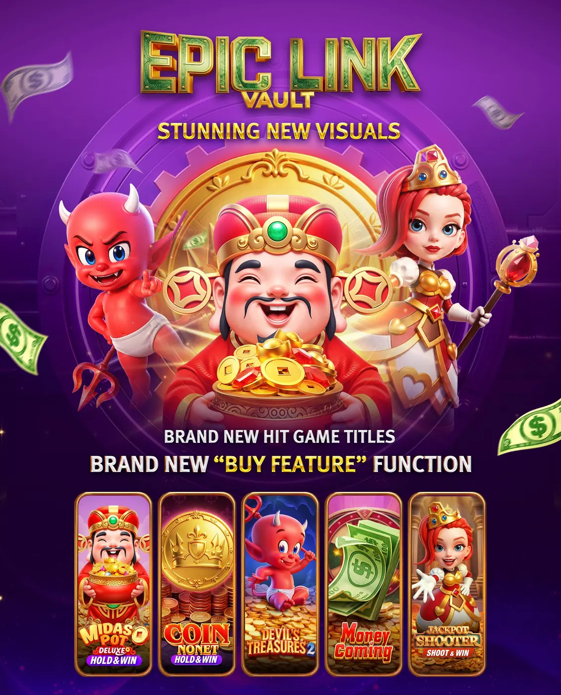 Epic Link Vault vertical game board - detail image 1