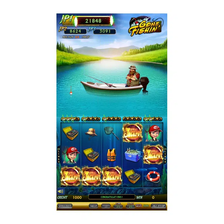 Gone Fishin Vertical Game by IGS — product gallery image 5.