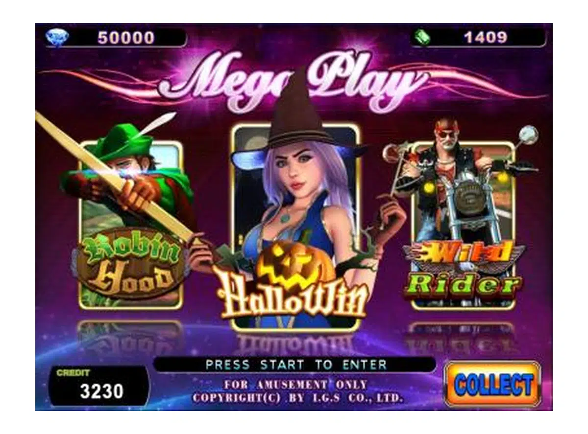 Mega Play / A multigame by IGS — game feature detail image 9.