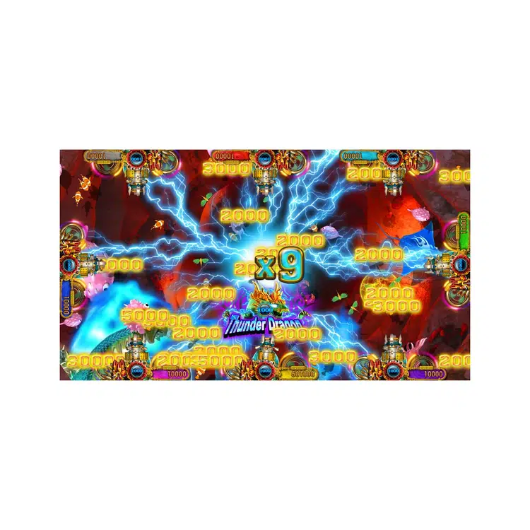 Ocean Monster Plus / Ocean King 2 — Ocean Monster Plus gameplay screen.