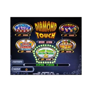 Diamond Touch — Diamond Touch game selection screen.