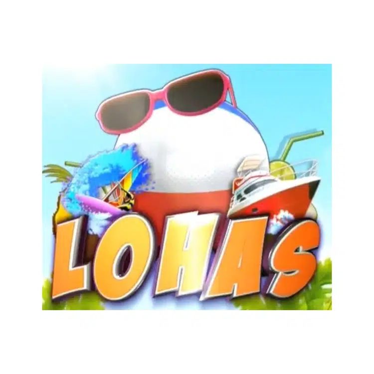 LOHAS 10/20 Line Vertical Game — LOHAS title artwork.