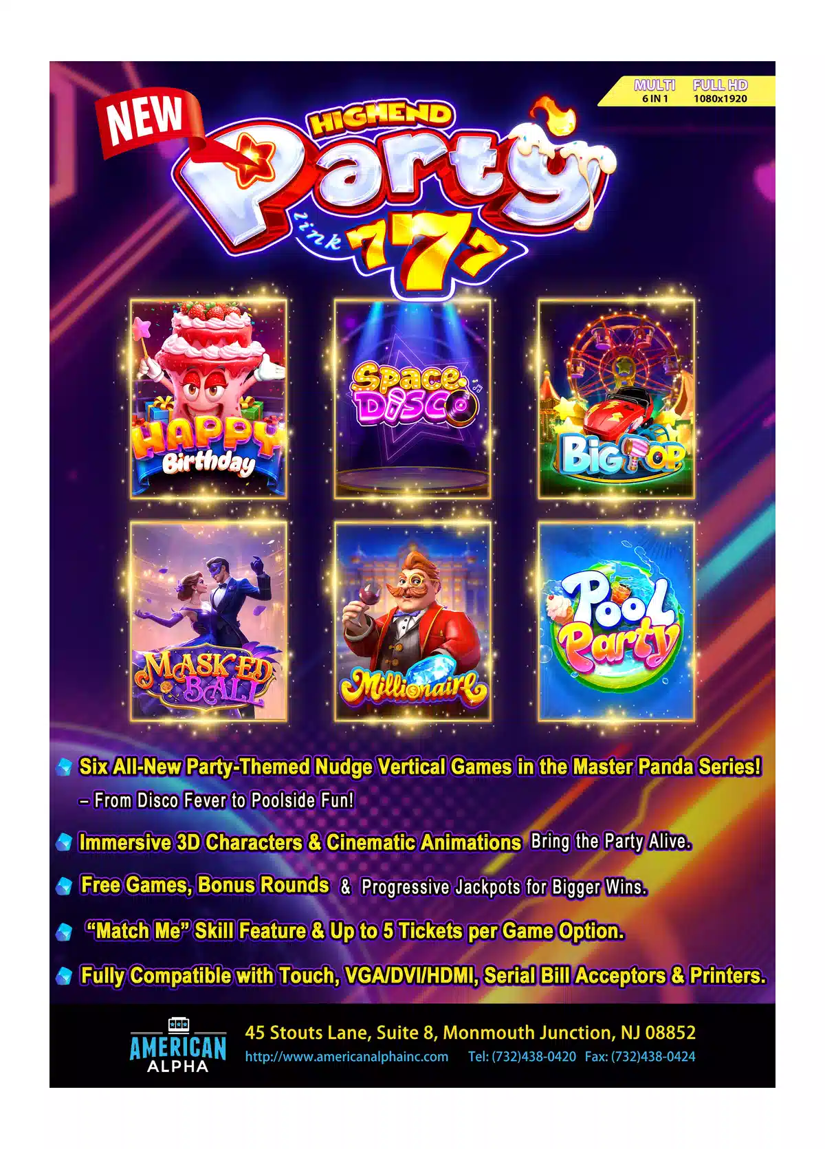 High End Party 777 — game feature detail image 12.