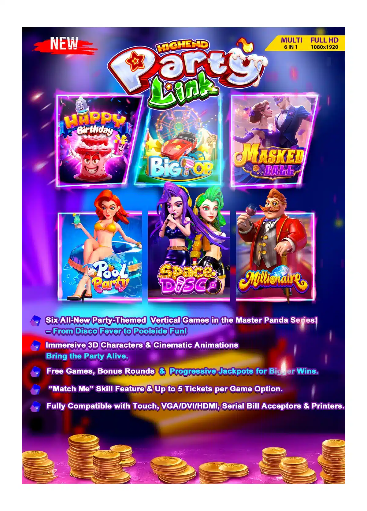 High End Party Link — game feature detail image 9.