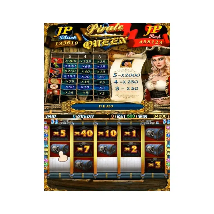 Pirate Queen Plus 10 Line Vertical Game gallery detail image 6